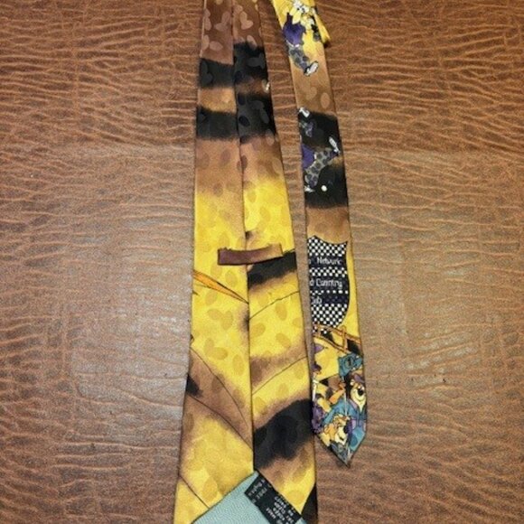 VTG Golf & Country Club 100% Silk Tie Fred Flintdtone/George Jetson/Yogi/BooBoo - Picture 3 of 7
